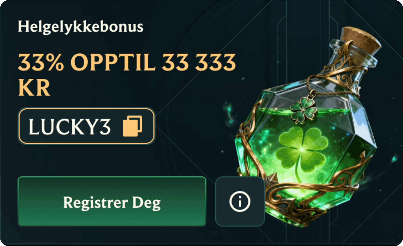 lucky bonus NO